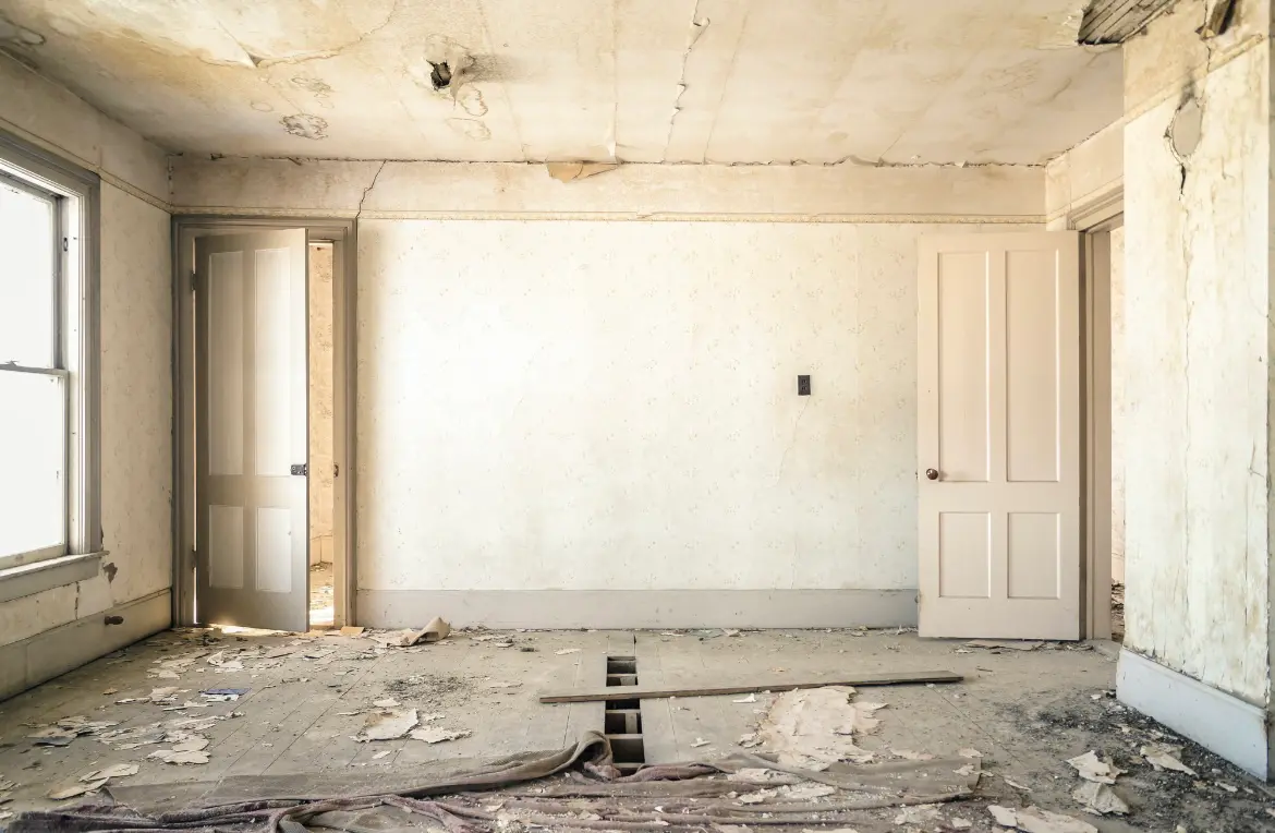 Waste disposal crew managing a cleanout project in Bel Air North